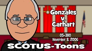 Gonzales v Carhart SCOTUSToons [upl. by Dranrev]