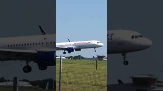 Anadolu jet  REJECTED LANDING at London Stansted [upl. by Rutter285]