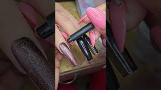 Gellen cat eye gel polish review nailshorts gelnails [upl. by Horowitz]