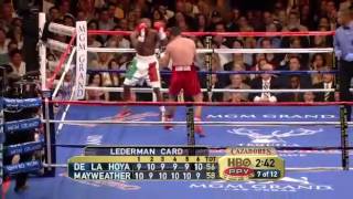 Floyd Mayweather Jr vs Oscar De La Hoya Full Fight [upl. by Acenes]