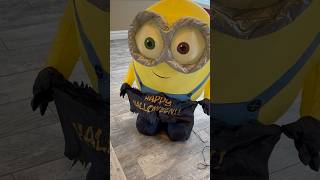 Despicable Me Minion Inflatable Halloween Decoration minions Yard Art on eBay [upl. by Anderson]