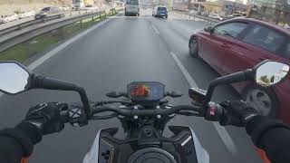 KTM 790 Duke 4K  Okula Gidiş 2  DJI Osmo Action 5 PRO 4K Resoluiton [upl. by Vacuva]