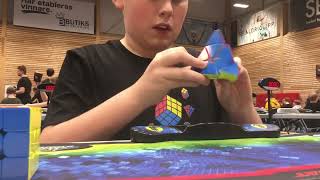 Offical PR  Pyraminx Average 424 [upl. by Giselbert]