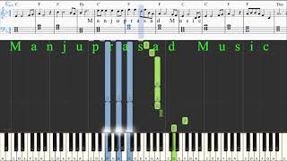 Chookar Mere Man Ko  MIDI  SHEET  Manjuprasad Music  Manjuprasad on Piano [upl. by Burner]