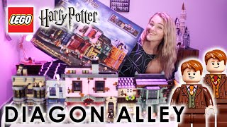 LEGO Harry Potter 2020 Diagon Alley 75978 Review [upl. by Calloway]