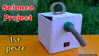 Inspire Award Ideas  Innovative Ideas For Science Projects  Easy Science Project [upl. by Orsola560]