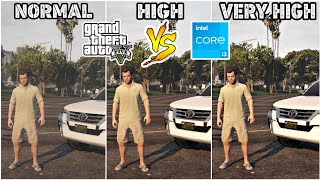 INTEL CORE I3 1115G4 GAMING TEST GTA 5  GTA 5 GAMING TEST WITH INTEL CORE I3 1115G4 INTEL UHD [upl. by Ramsay436]