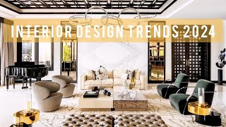 Top 10 Interior Design Trends 2025  2024 Bold Design Trends Home Interior Trends [upl. by Chladek]