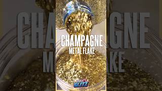 🍾Champagne Metal Flake Tropical Glitz goldflake metalflake flakedemetal [upl. by Vite]