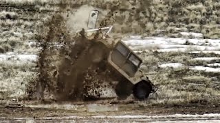 A10 Warthogs Target Practice On Humvees • Slow Mo Hits [upl. by Hofmann601]