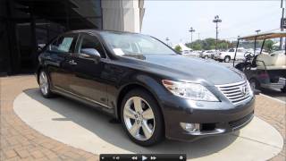 2011 Lexus LS460 L Start Up Engine and In Depth Tour [upl. by Orlando841]