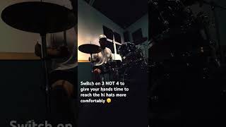 Blast beat tutorial metaldrumming metal drumer metaldrummer drums blastbeats [upl. by Aztin943]