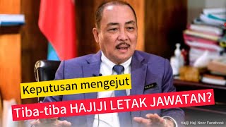 HAJIJI LETAK JAWATAN [upl. by Enoitna]