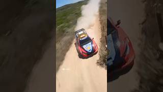 Drone vs WRC Car Try not to get DIZZY 😵‍💫 WRC Rally Italia Sardegna [upl. by Yellehs]