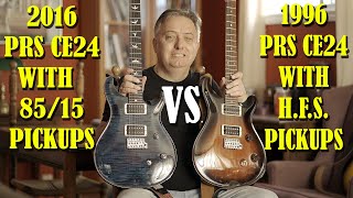 2016 CE24 GUITAR VS 1996 PRS CE24 GUITAR [upl. by Kealey253]