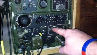 The Clansman VRC321 Military Radio run through HD  M0VST [upl. by Rubetta]