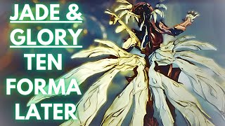 10 Forma Later Jade amp Glory Her Exalted Weapon Warframe [upl. by Ailedamla]