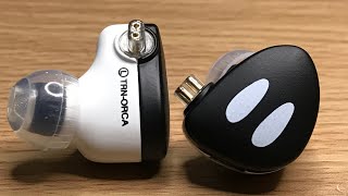 TRN Orca single LCP Dynamic Driver iem unboxing [upl. by Jerrie186]