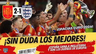 ¡GANÓ EL FÚTBOL ¡GANÓ LA ROJA ESPAÑA 21 INGLATERRA  INGLATERRA PECHEO DE NUEVO RESUMEN [upl. by Saylor]