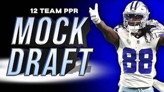 2024 Fantasy Football Mock Draft 12 Team PPR  Pick 3 [upl. by Remy]