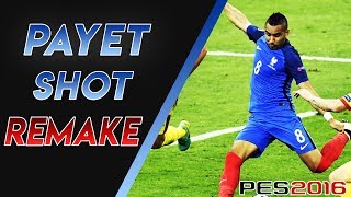 PES 2016 ► REMAKE PAYET VS ROMANIA EURO 2016 [upl. by Aihsenad662]