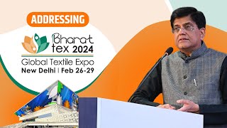 Bharat Tex 2024Global Textile Expo at Yashobhoomi [upl. by Petit]