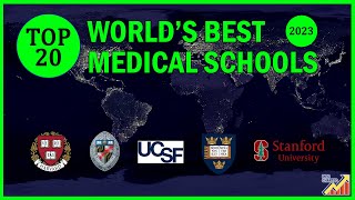 Top 20 Worlds Best Medical Schools in 2023 [upl. by Briano]