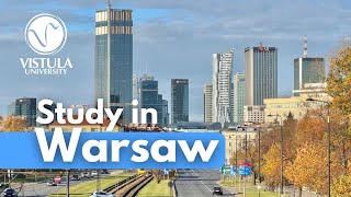 STUDY in WARSAW at the VISTULA UNIVERSITY 🌟 [upl. by Letti625]