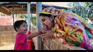 একমাত্র মায়েরাই পারে নিজে না খেয়ে সন্তান কে খাওয়াতে  Doyel Agro [upl. by Margery]