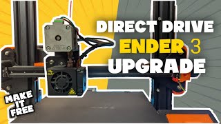 Direct Drive on Ender 3  Printable  Make it free ender3 [upl. by Lema]