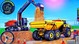 New City Road Construction Simulator game  Construction Game  Android Gameplay [upl. by Tegdirb]