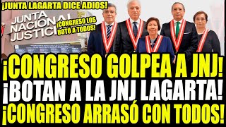 ¡BRAVISIMO CONGRESO DA GOLPE A LA JNJ LAGARTA CORRUPTA LOS DESTITUYÓ E INHABILITO POR 10 AÑOS [upl. by Wolfgang23]