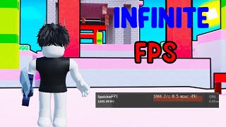 HOW TO GET HUNDREDS OF FPS IN ROBLOX [upl. by Klarrisa]