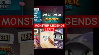 Monster Legends Leaked NEW Bounty Hunt Event monsterlegends monsterlegendsleaks [upl. by Ahsyen]