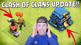 NIEUWE STADHUIS IN CLASH OF CLANS UPDATE NEDERLANDS [upl. by Carlie]