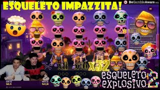 🤯SLOT IMPAZZITA‼️💣💥 ESQUELETO EXPLOSIVO 2💀 BIG WIN🤑 SLOT ONLINE🎰 IMPERDIBILE [upl. by Natica418]