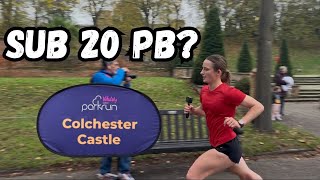 SUB 20 PB  Colchester Castle Parkrun [upl. by Avram]