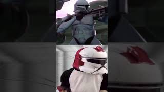 LiveAction Recreating Clone Wars Guarding the Zillo Beast Comparison shorts clonewars starwars [upl. by Aeli]