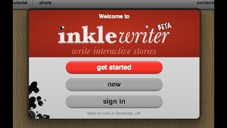 How to use Inklewritercom [upl. by Blondelle]