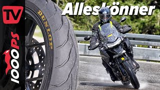 StraßenAbenteurer brauchen diesen Reifen für ihre Enduro  Dunlop Roadsmart IV Test [upl. by Sabrina]