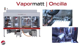 Vapormatt Oncilla Automatic Wet Blasting Machines Video [upl. by Nomit]