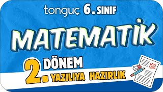 6Sınıf Matematik 2Dönem 2Yazılıya Hazırlık 📑 2024 [upl. by Kentigera]