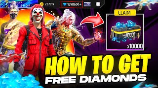 Free Unlimited Diamond Trick 🔥💎  How To Get Free Diamonds in Free Fire  FireEyes Gaming [upl. by Baudin]