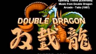 Double Dragon Arcade Music  Intro Theme Extended [upl. by Alleras651]