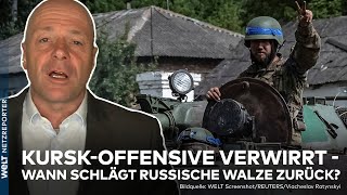 UKRAINEKRIEG Unglaubliche Geländegewinne  Kiews Blitzangriff deckt Russlands Schwächen auf  WELT [upl. by Paapanen]