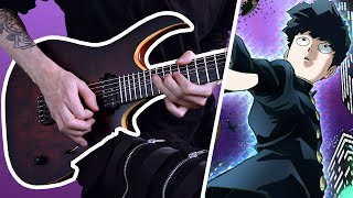 999  Mob Psycho 100 II Opening  Metal Cover [upl. by Derian]