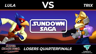 Lula Falco vs Trix Fox  Melee Losers Quarterfinals  Sundown Saga 2024 [upl. by Subir]