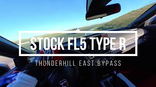 Stock FL5 Type R 203 45 Laptime at Thunderhill East Bypass [upl. by Eanehs]