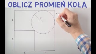 Kwadratura koła  matematyczna zagadka logiczna [upl. by Chiarra]