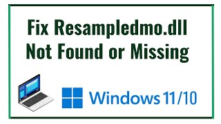 Fix resampledmodll Not Found or Missing in Windows 1110 Tutorial [upl. by Cathrin199]